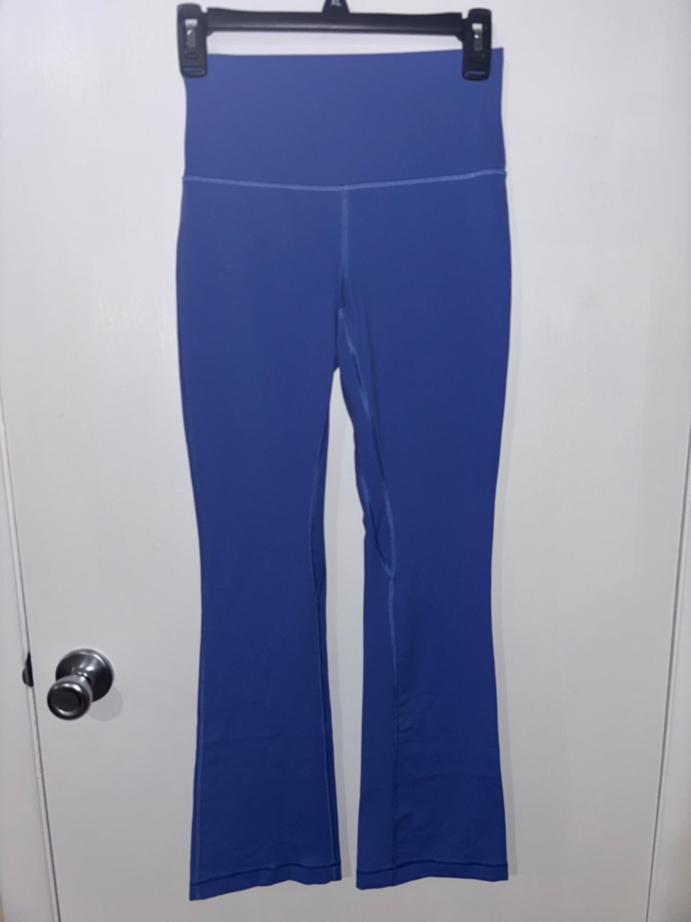 lululemon athletica High-Rise Flared Leggings in Blue-never worn